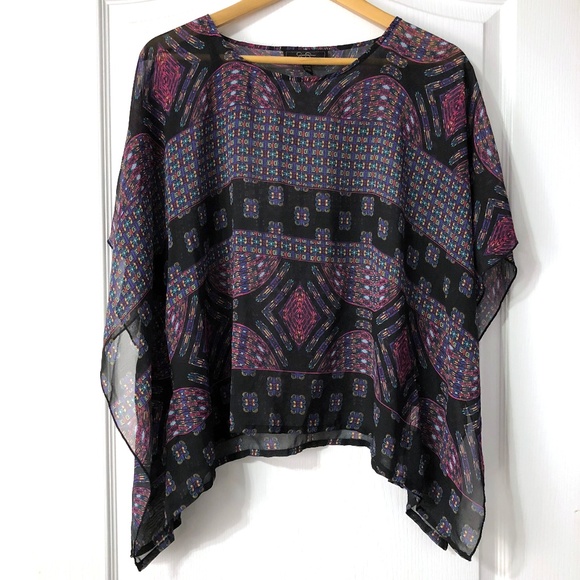 Jessica Simpson Tops - Jessica Simpson Batwing kimono blouse size XS